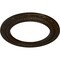 Ekena Millwork Andrea Ceiling Medallion (Fits Canopies up to 8"), Hand-Painted Bronze, 12"OD x 8"ID x 1/2"P CM12ADBZS - alternate 3
